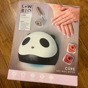 L+W BIO CURE Gel Nail Dryer new in box Panda